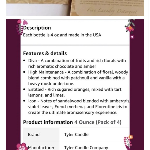 Tyler candle bundle set - Picture 5 of 9